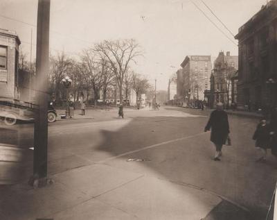 Photograph, East Fulton and Sheldon Looking East