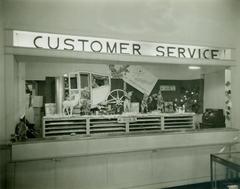 Photograph, Herpolsheimer's Gift Wrapping Counter