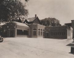 Photograph, East Fulton at South End of Barclay