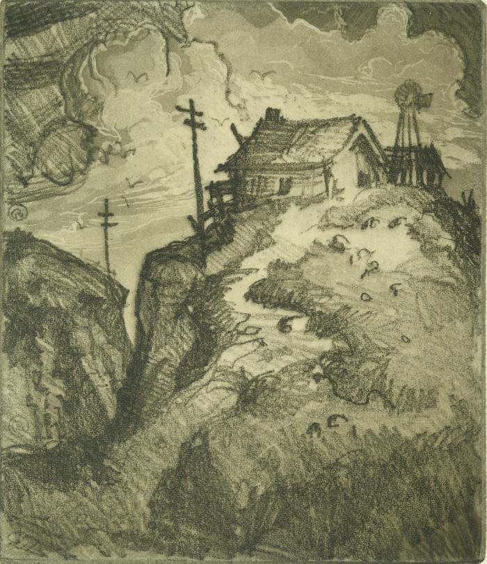 Print, 'hermit Of Ravenswing - State V (final; Edition State)' (5  Of 5)
