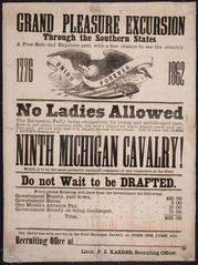 Poster, Grand Pleasure Excursion Through the Southern States
