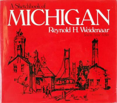 Book, A Sketchbook of Michigan by Reynold Weidenaar