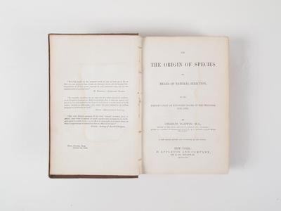 Book, The Origin Of Species By Means Of Natural Selection