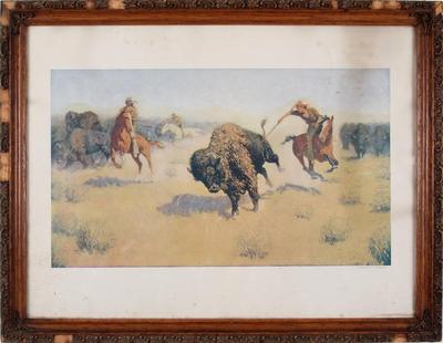 Print, The Buffalo Runners