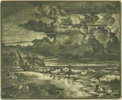 Print, 'Storm's End (Without People) - State IX (Final; Edition State)' (2 Of 2)