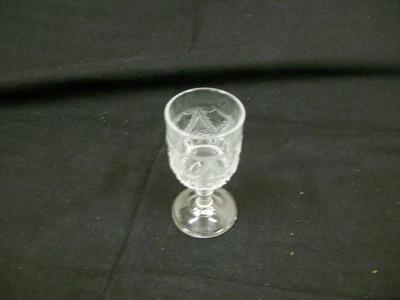 Wine Glass, Teardrop And Tassel Design