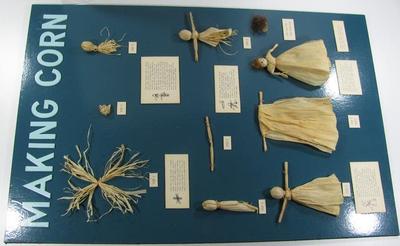 Making Corn Husk Dolls Poster A