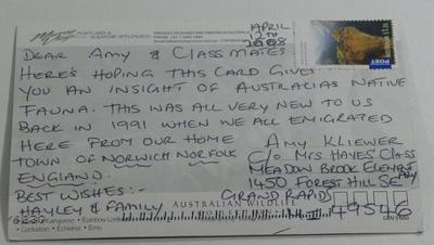 Postcard, Australian