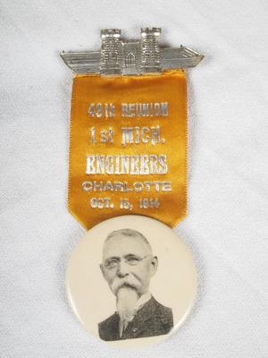 Medal, 49th Reunion 1st Michigan Engineers