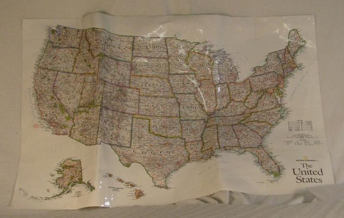 Map, USA