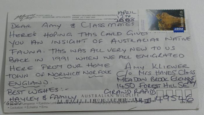 Postcard, Australian
