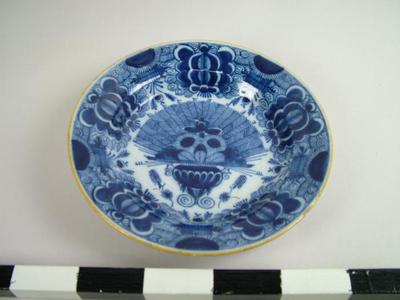 Plate, Peacock