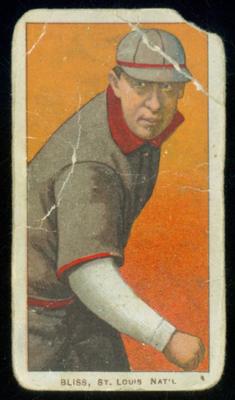 Baseball Card, Jack Bliss