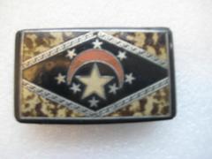 Snuff Box With Star And Crescent Moon