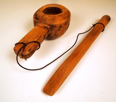 Snuff Mortar And Pestle