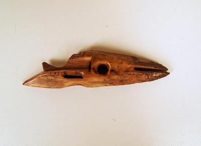 Spear Head With Face Of A Fish