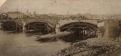 Photograph, Bridge Under Construction
