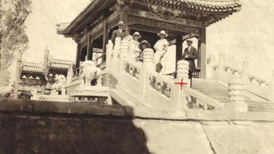 Photograph, Group On Marble Bridge