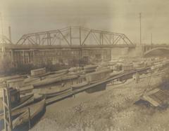 Photograph, Wealthy Street Bridge and Jesiek Boat Company