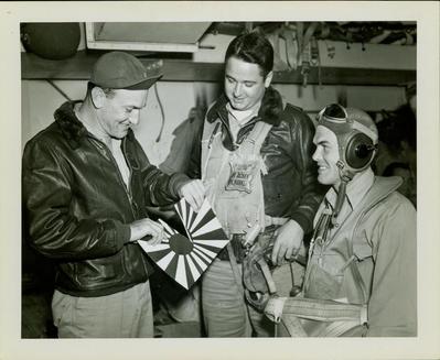 Photograph, Dividing credit for the downing of a Japanese aircraft