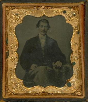 Cased Photograph, Unidentified Man