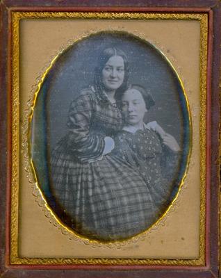 Cased Photograph, Two Unidentified Women