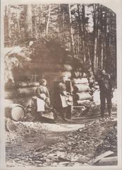 Photograph, Family Residents at a Lumber Camp