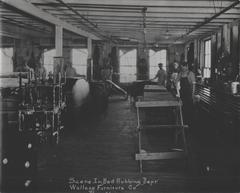 Photograph, Wallace Furniture Company, Rubbing Department