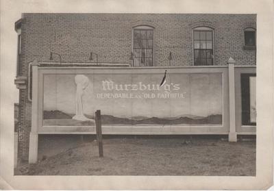 Billboard for Wurzburg's Department Store