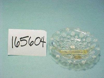 Candy Dish, Bullseye With Diamond Point Pattern