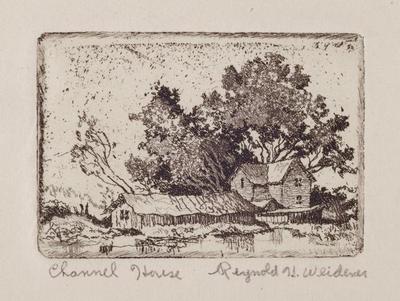 Print, 'channel House - State Iii (final; Edition State)' (3 Of 3)