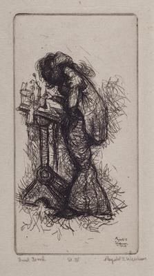 Print, 'final Touch - State Iv' (4 Of 4 Or 6)