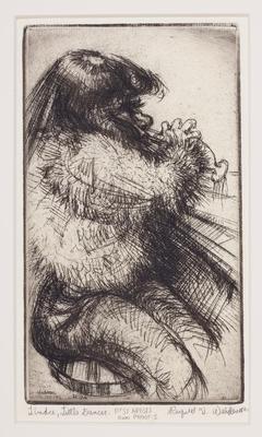 Print, 'linda's Little Dancer -  State I (a.P. #1) (1 Of 1)