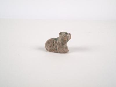 Game Piece in the Shape of a Lion, Faience