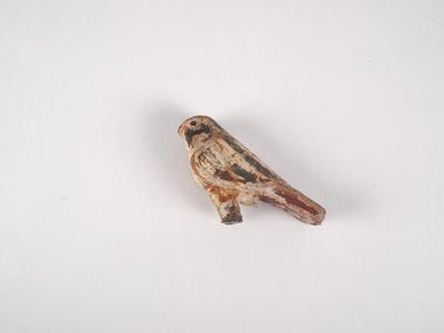 Horus Falcon, Painted Wood