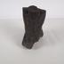 Kneeling Man Figure, Basalt