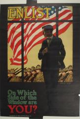Poster, Enlist! On Which Side Of The Window Are You?