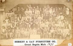 Photograph, Berkey and Gay Furniture Company Work Crew