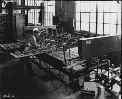 Photograph, Multiple Spindle Carving Machine