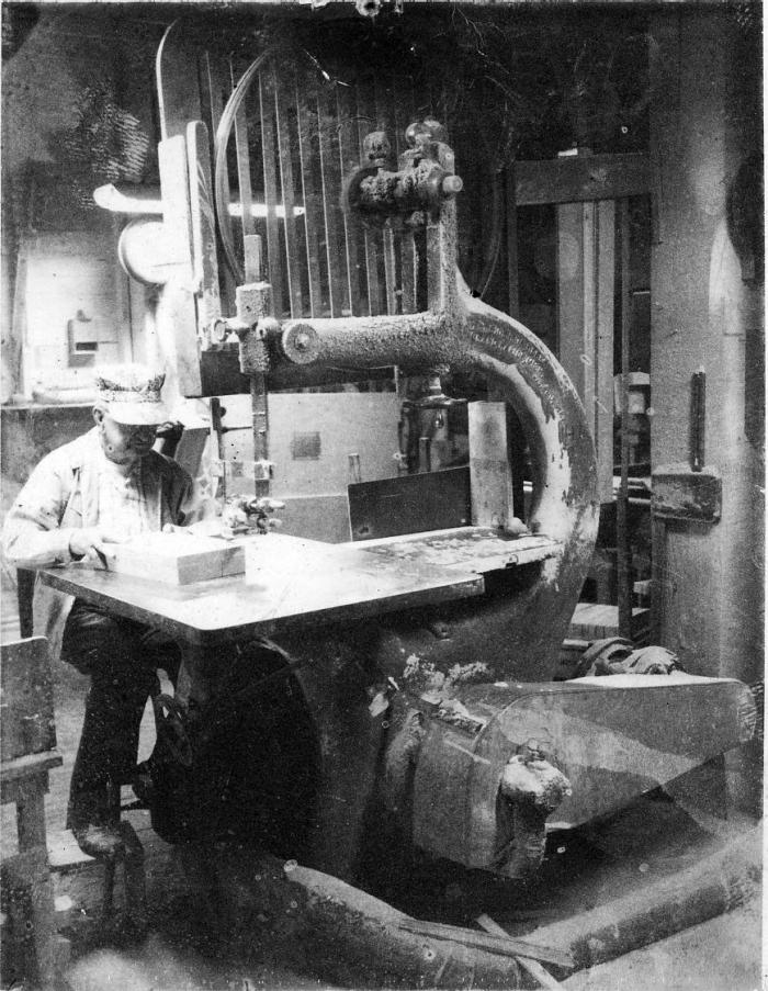 Photograph, William Knaack in The Pine Shops