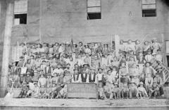 Photograph, Widdicomb Brothers & Richards Furniture Factory, Work Crew Outdoors
