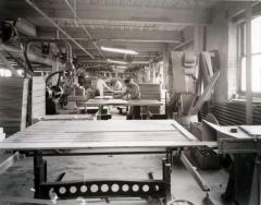 Photograph, Furniture Factory Scene, Woodworking Machinery