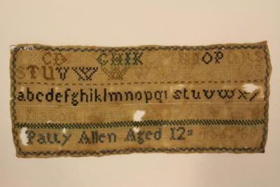 Sampler, Embroidery