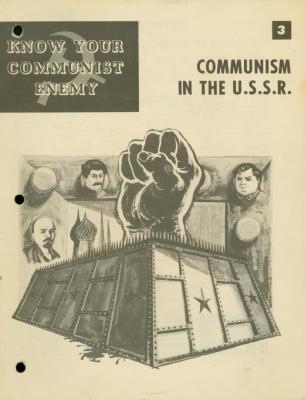Booklet, Know Your Communist Enemy