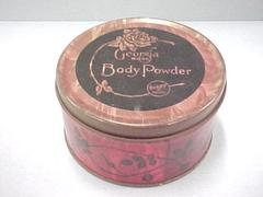 Georgia Rose Body Powder Tin