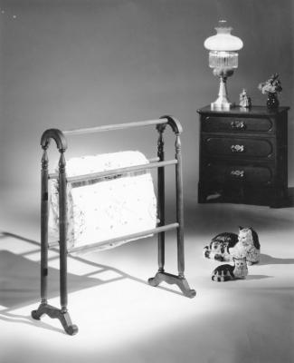 Catalog Advertisement, Carl Forslund Inc., Mrs. Hildreth Blanket Holder