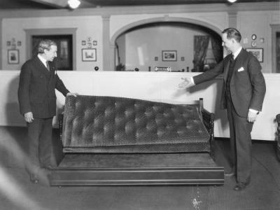 Photograph, Furniture Showroom, Kindel Convertible Davenport Bed