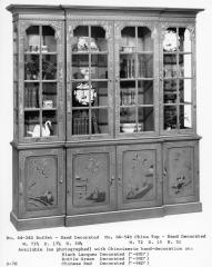 Catalog Advertisement, Kindel Furniture Company, Hand Decorated Buffet