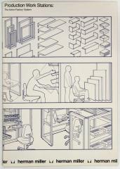 Booklet, Herman Miller, Production Work Stations, The Action Factory System