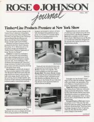 Newsletter, Rose Johnson Journal